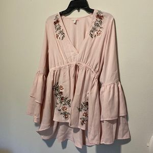 Gianni Bini Babydoll Blouse